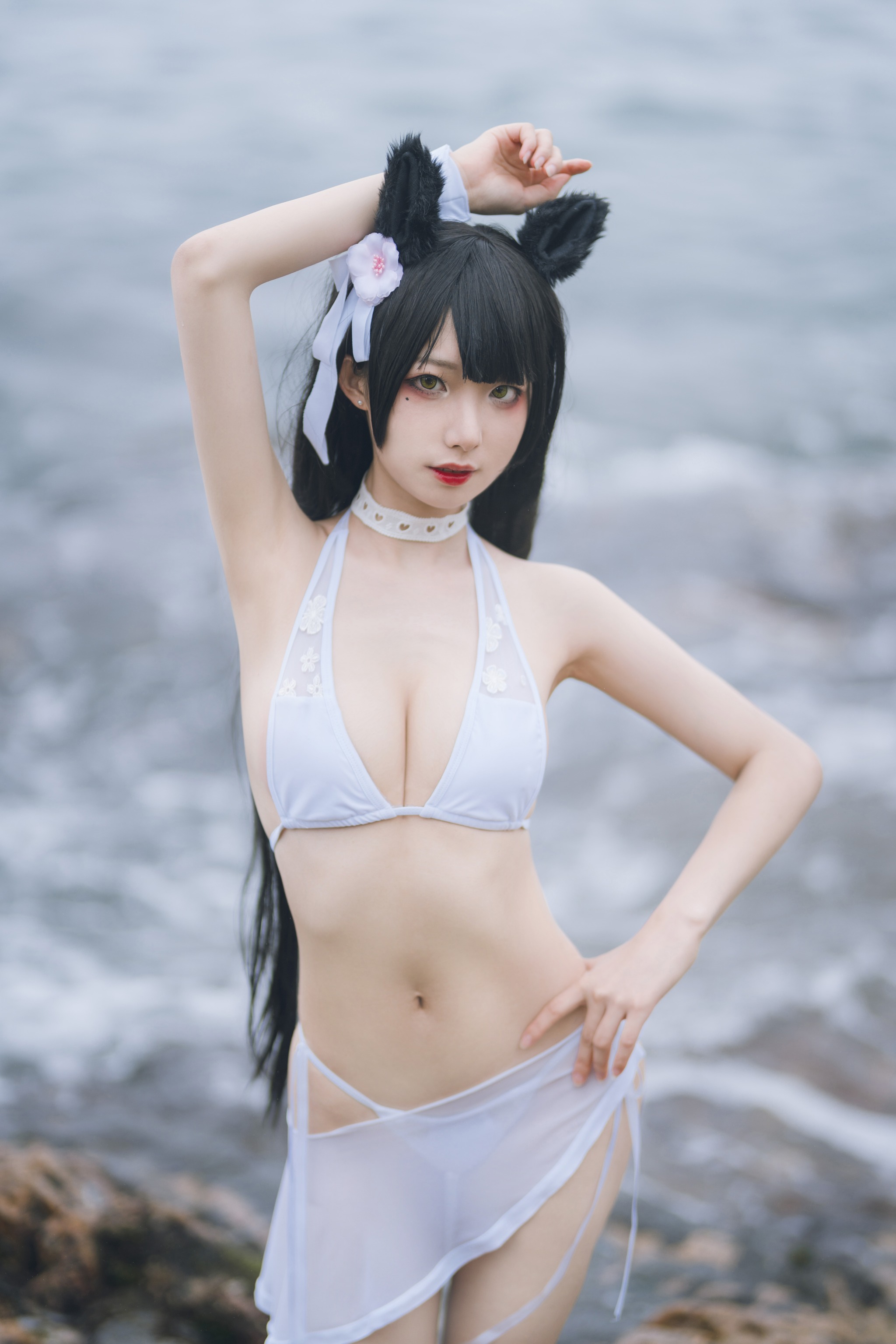封疆疆v - NO.007 爱宕泳装 [14P]-XikXak